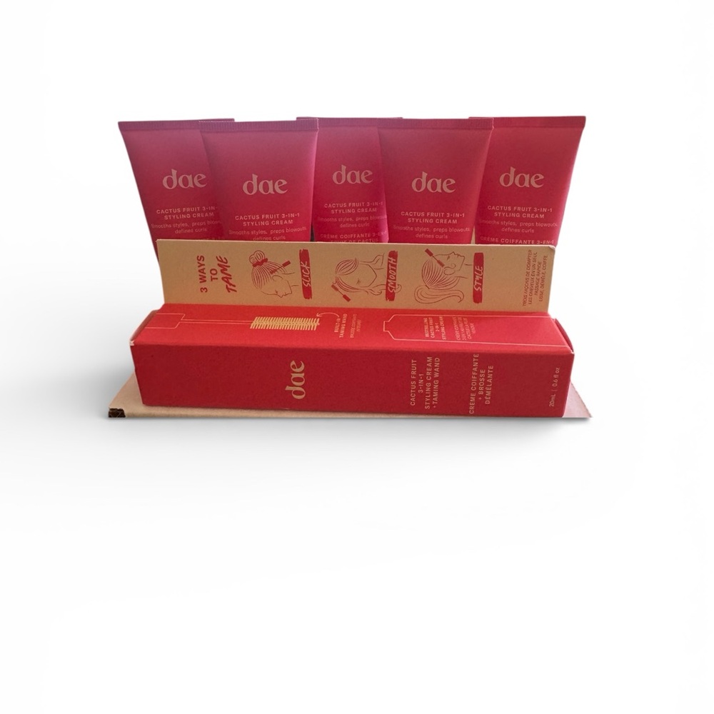 Dae - 6 Piece Set - 5 x Cactus Fruit 3-in-1 Mini Styling Cream and Styling Wand